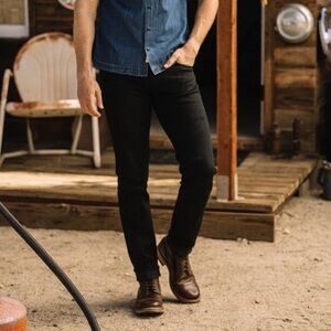 Hiroshi Kato The Pen Slim - Black Raw - 10.5oz Selvedge 34x32